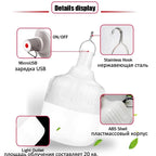 Rechargeable LED Camping Lantern – Portable Power Bank for Outdoor Tent Lighting