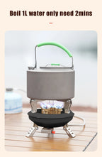 Portable High-Power Camping Gas Stove – Windproof Burner for Outdoor Cooking