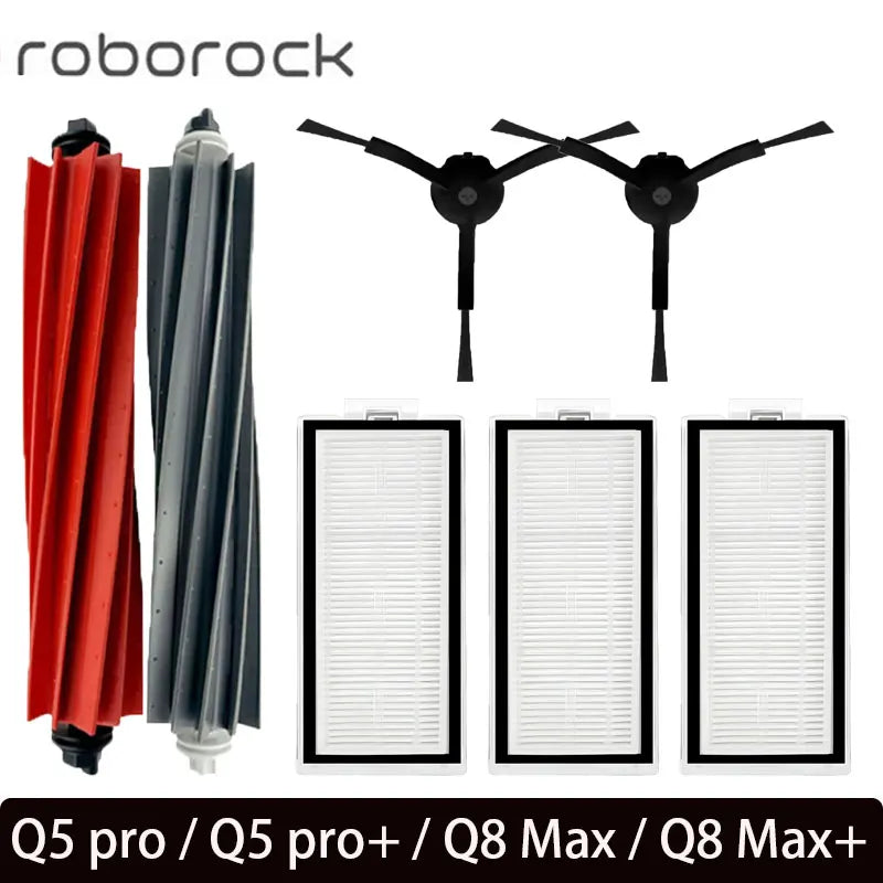 Replacement Vacuum Accessories – Brushes and Filters for Roborock Q Series
