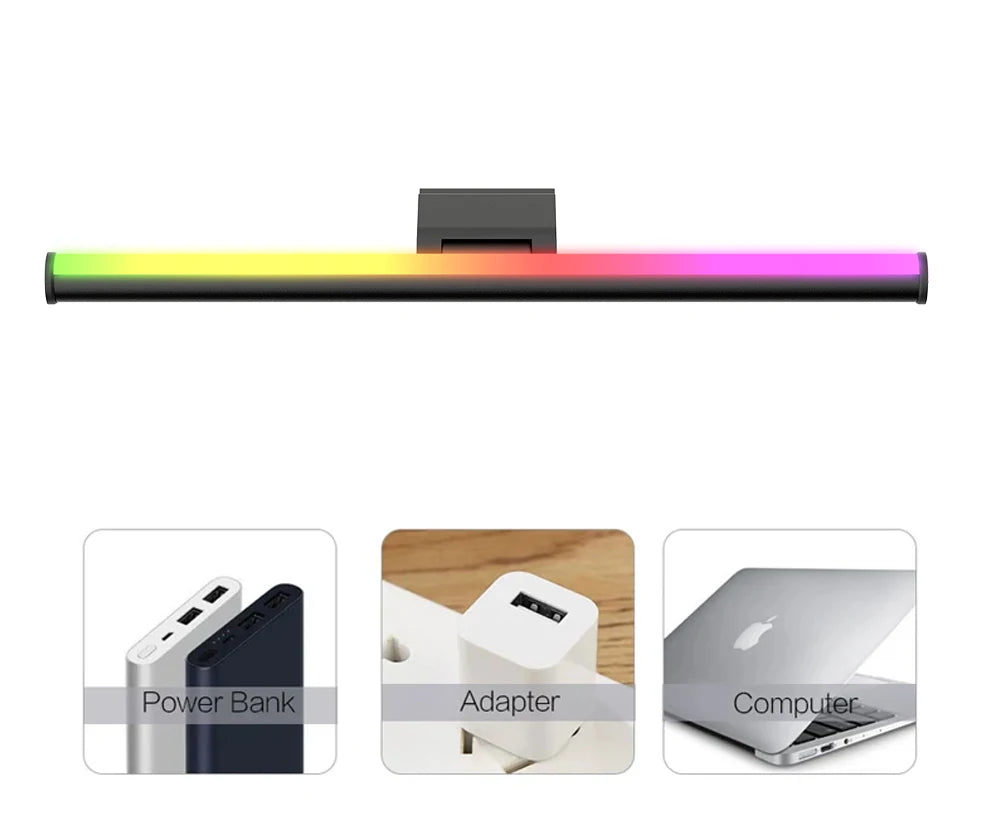 TUYA LED Monitor Light Bar – Remote Controlled E-Reading Lamp for Office