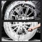 Car Wash Brush – Plush Non-Slip Tool for Wheels and Rims Cleaning