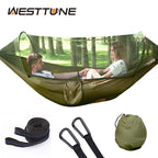 Camping Hammock – Quick Opening with Mosquito Net for Outdoor Sleeping
