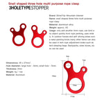 3-Hole Tent Rope Adjusters – Anti-Slip Snail Buckles for Outdoor Camping