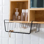 Metal Hanging Storage Basket – Multipurpose Organizer for Kitchen and Bedroom