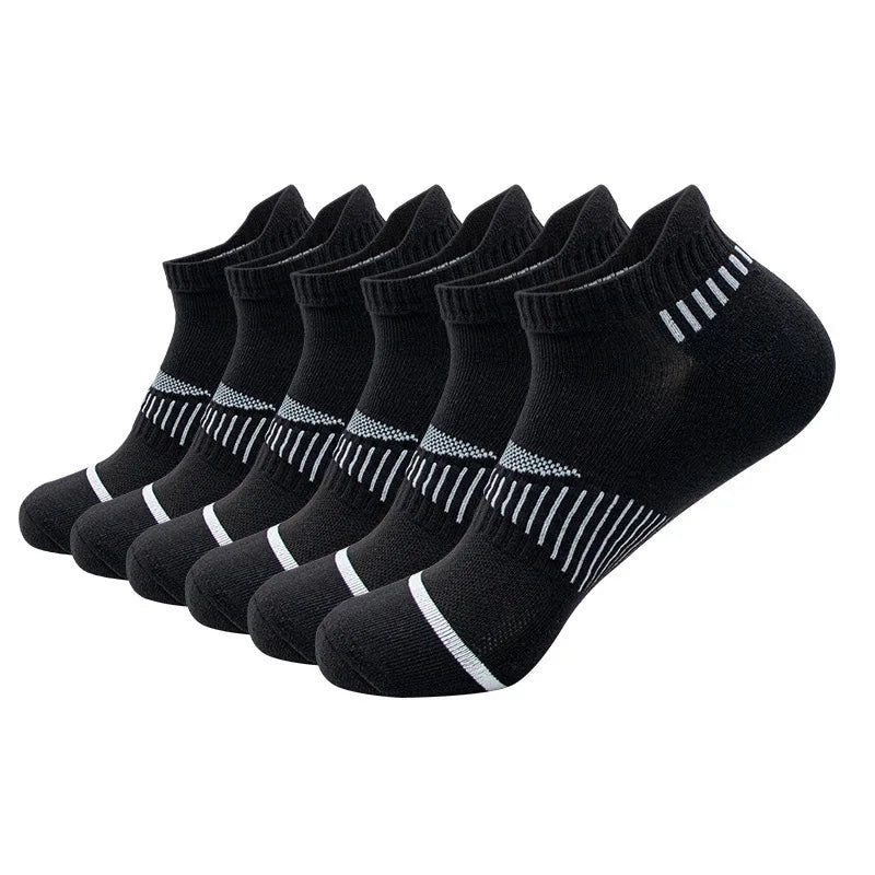 Classic Crew Socks – Breathable Anti-slip Design for Running and Sports
