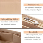 Felt Handbag Organizer – Liner Insert for Longchamp Small Tote Bags