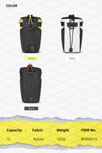 Rhinowalk Bicycle Water Bottle Bag – Insulated Carrier for City Commuting