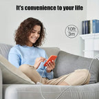 MFi Certified Lightning Charging Cable – USB A Data Cord for iPhone Devices