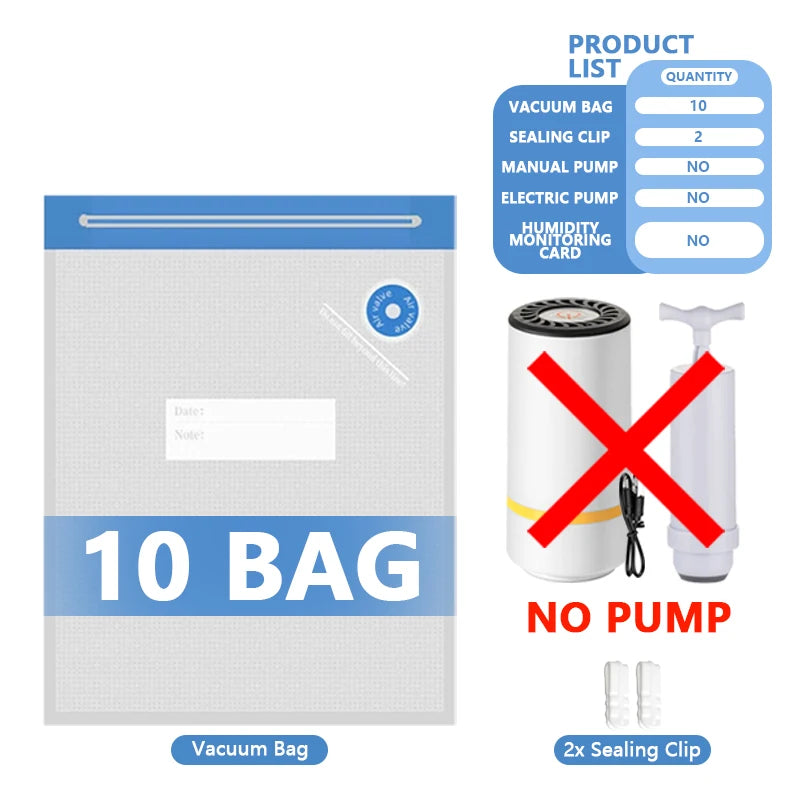 Filament Vacuum Storage Bags – Moisture-Proof Seal for 3D Printer Materials