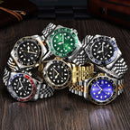Golden Stainless Steel Quartz Watch – Elegant Analog Fashion for Women