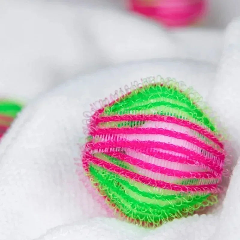 Reusable Laundry Dryer Balls – Pet Hair Remover for Washing Machine Cleaning