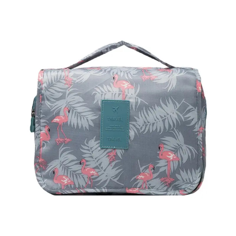 Waterproof Hanging Cosmetic Bag – Travel Toiletry Organizer for Women