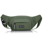 Ultra Thin Canvas Waistpack – Lightweight Men's Belt Bag for Travel Outdoor