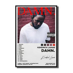 Kanye West Canvas Poster – HD Music Album Art for Home Wall Decor