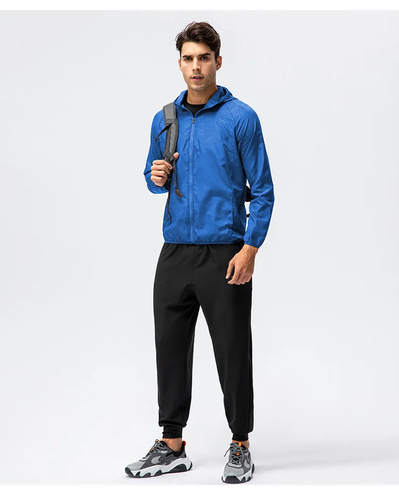 Waterproof Windbreaker Jacket – Sun Protection for Outdoor Hiking and Fishing