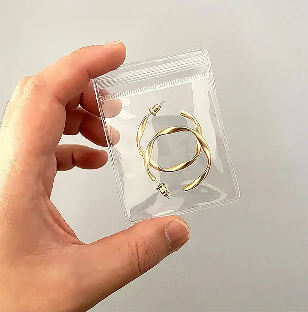 Transparent PVC Jewelry Pouches – Anti-Oxidation Bags for Storage