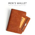 RFID Passport Holder Wallet – Anti-Theft Travel Organizer for Men and Women