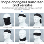 Ice Silk Cycling Headwear – Breathable UV Face Mask for Outdoor Sports