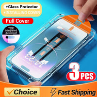 Tempered Glass Screen Protector – Oleophobic Coating for iPhone Series