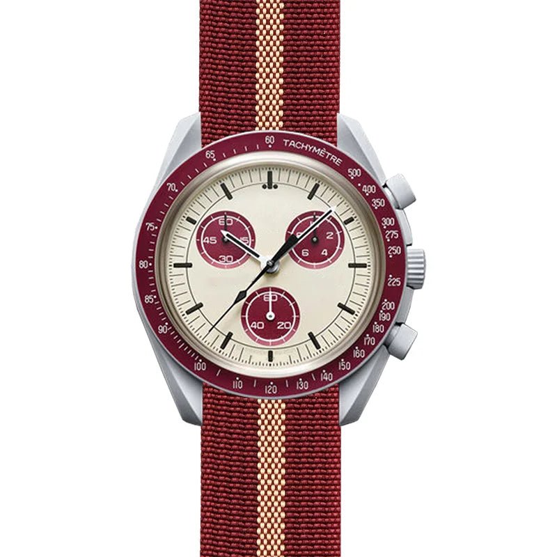 20mm Nylon Watch Strap – Durable Sport Bracelet for Swatch x Omega MoonSwatch