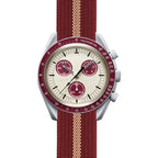 20mm Nylon Watch Strap – Durable Sport Bracelet for Swatch x Omega MoonSwatch