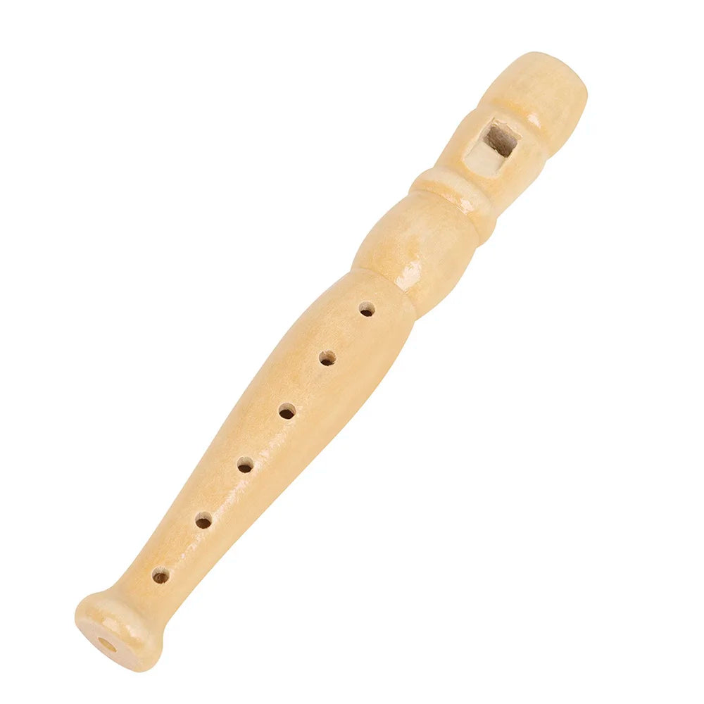 Wooden Treble Flute – 8 Hole Professional Musical Instrument for Kids