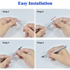 Vinyl Wrapping Tool Kit – Professional Squeegees for Car Window Tinting