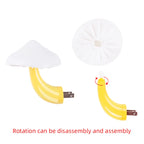 Mushroom LED Night Light – Automatic Sensor Lamp for Kids Bedroom Decor