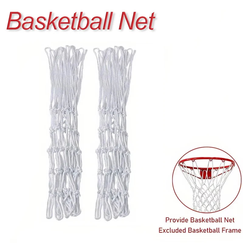 Heavy Duty Basketball Net – 12 Loop Replacement for Outdoor Sports Courts