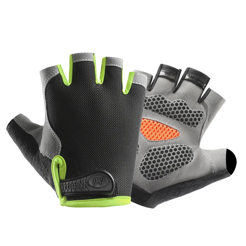 Half Finger Sport Gloves – Breathable Anti-Slip for Cycling and Gym