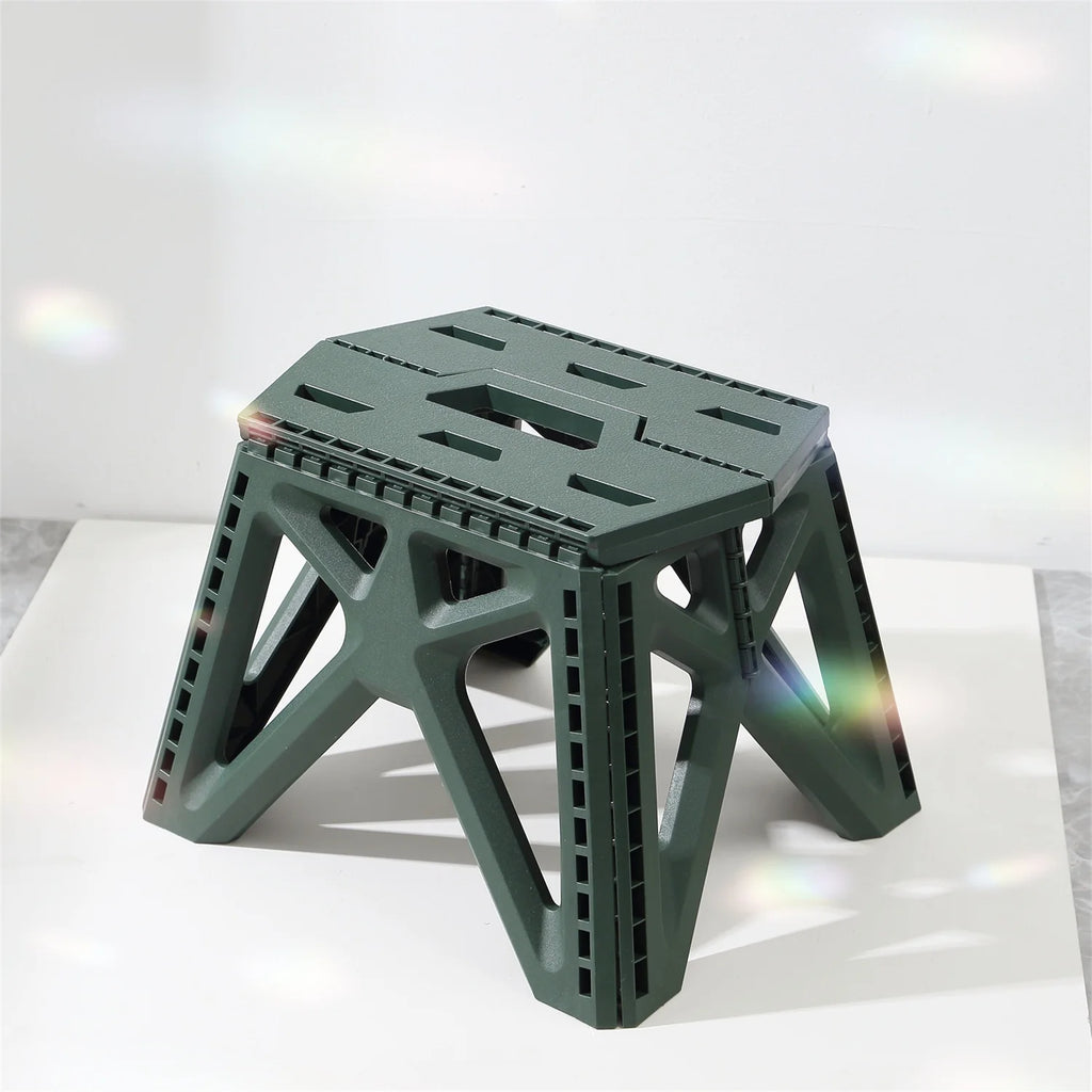 Portable Folding Stool – High Load Bearing Chair for Camping and Fishing