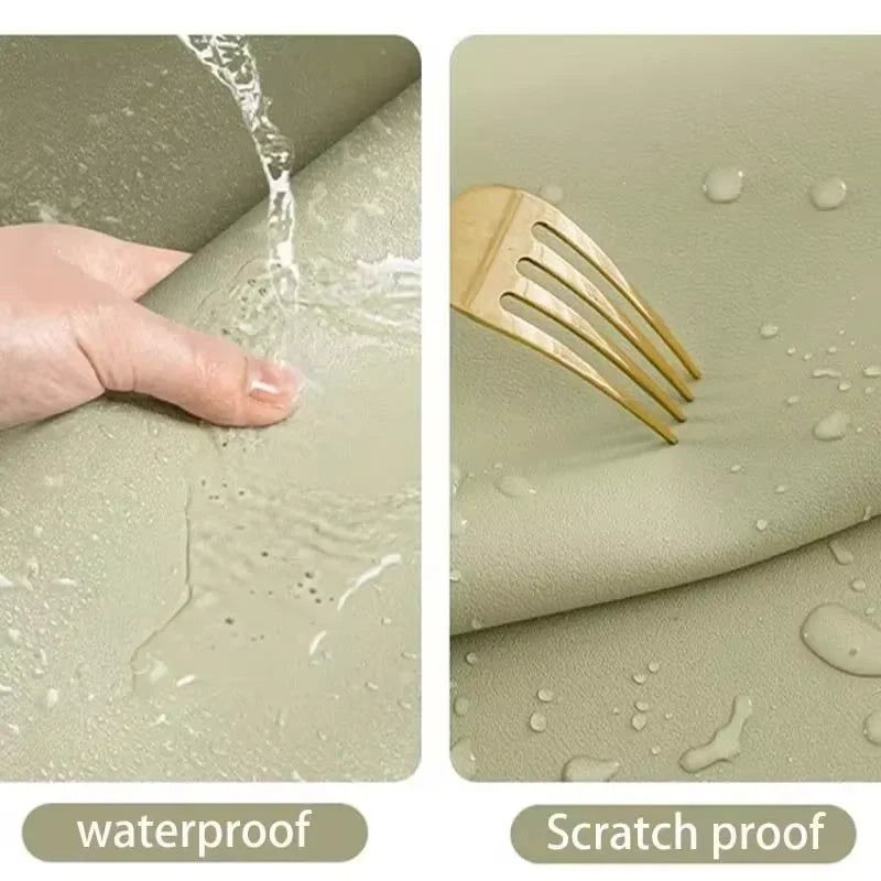 Leather Desk Mat – Waterproof Table Protector for Home Office and Gaming
