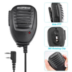 Dual PTT Walkie Talkie Microphone – Handheld Radio Accessory for Ham Radio