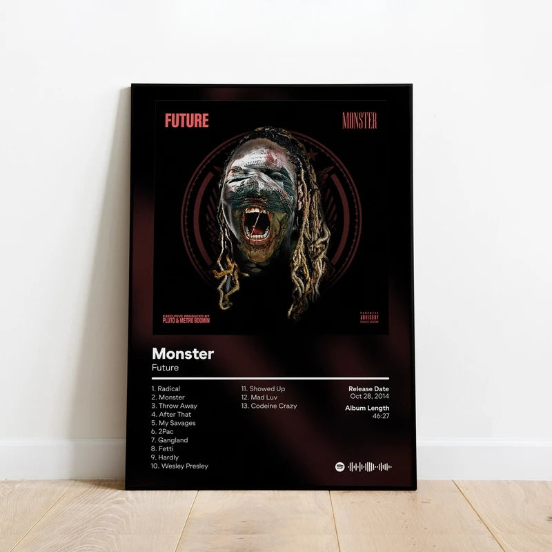 Nordic Hip Hop Poster – Aesthetic Music Canvas Wall Art for Home Decor