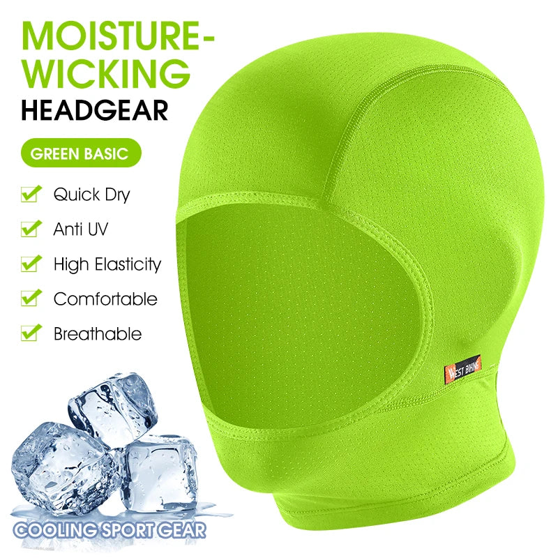 Summer Cooling Balaclava – UV Protection Face Mask for Cycling and Sports