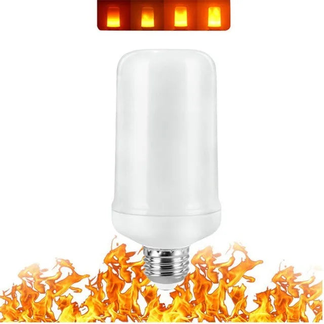 LED Flame Effect Light Bulb – Dynamic Fire Simulation for Home Decoration