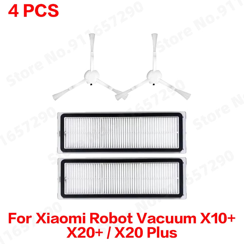 Vacuum Replacement Parts – Brushes and Filters for Xiaomi Robot Cleaners