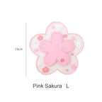 Sakura Cherry Blossom Coaster – Silicone Heat Insulation Mat for Tea Mugs