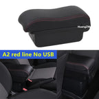 Center Console Armrest Box – Storage Organizer for Peugeot 208 2012-2018