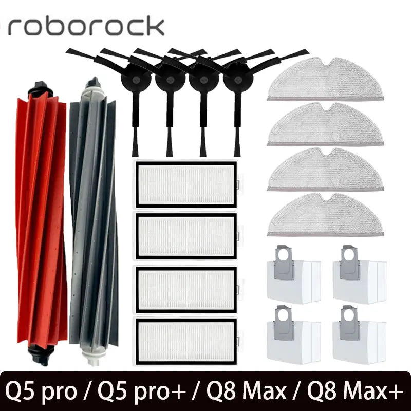 Replacement Vacuum Accessories – Brushes and Filters for Roborock Q Series