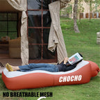 Inflatable Sofa Bed – Extra Wide Non-Roll Air Lounger for Beach and Garden