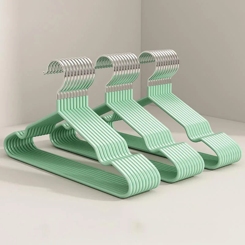 Non-Slip Metal Clothes Hangers – Round Notch Design for Suit and Coat Storage