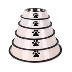 Stainless Steel Pet Bowl – Durable Anti-fall Food Bowl for Dogs and Cats