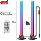 RGB LED Light Bar – Music Rhythm Sensing Desktop Lamp for Gaming Decor