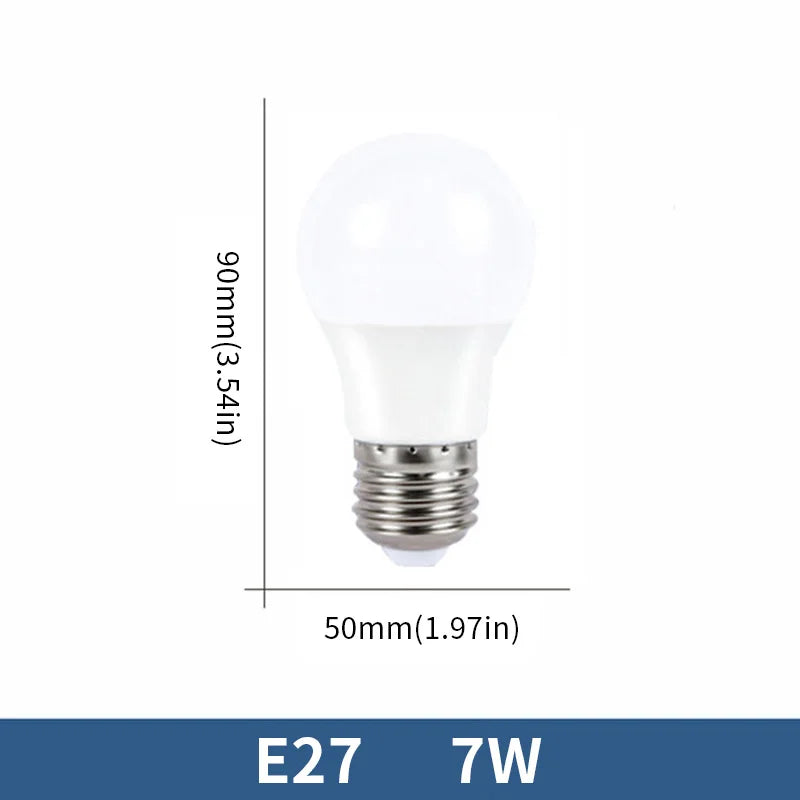 LED Light Bulbs – Energy Efficient E27 E14 Lamps for Home Interior Lighting