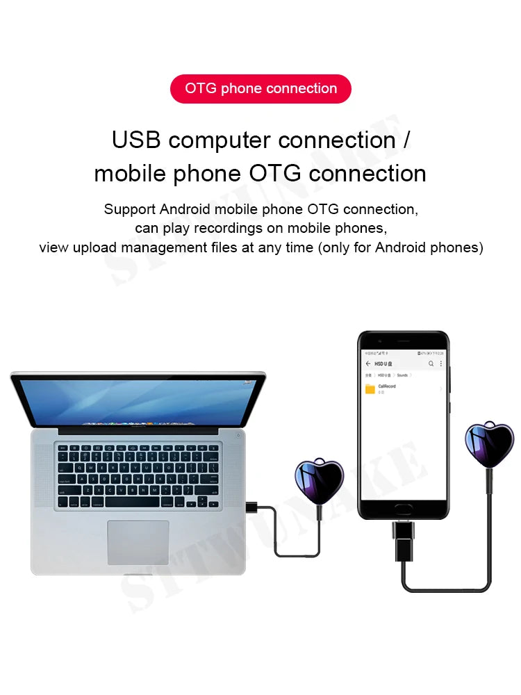 Mini Digital Voice Recorder – Professional Audio Dictaphone for Meetings