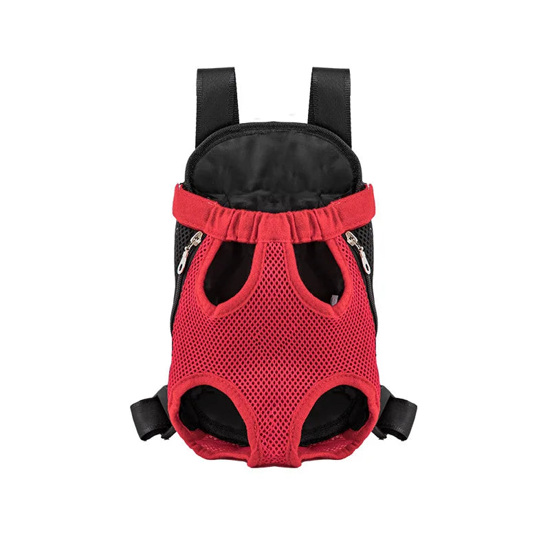 Breathable Mesh Pet Carrier Backpack – Portable Travel for Small Dogs Cats