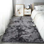 Silk Wool Shaggy Area Rug – Non-Slip Soft Plush Mat for Bedroom Decor