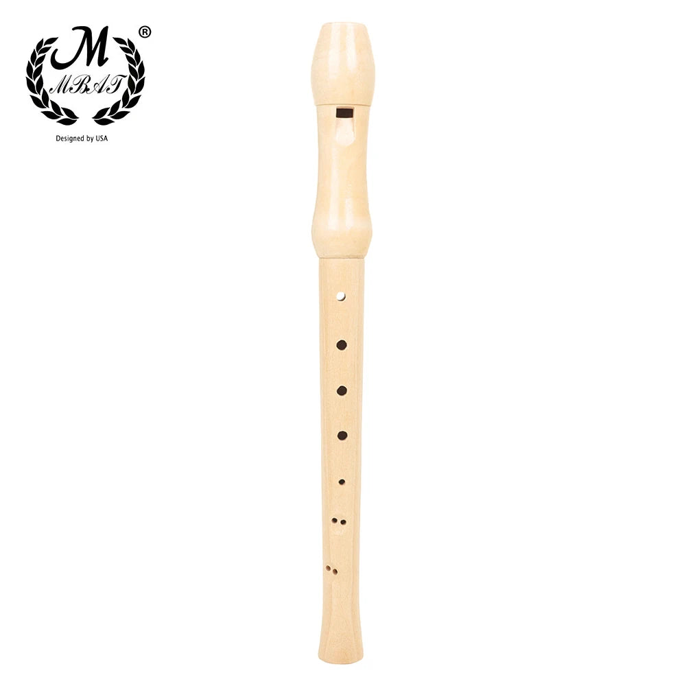 Wooden Treble Flute – 8 Hole Professional Musical Instrument for Kids