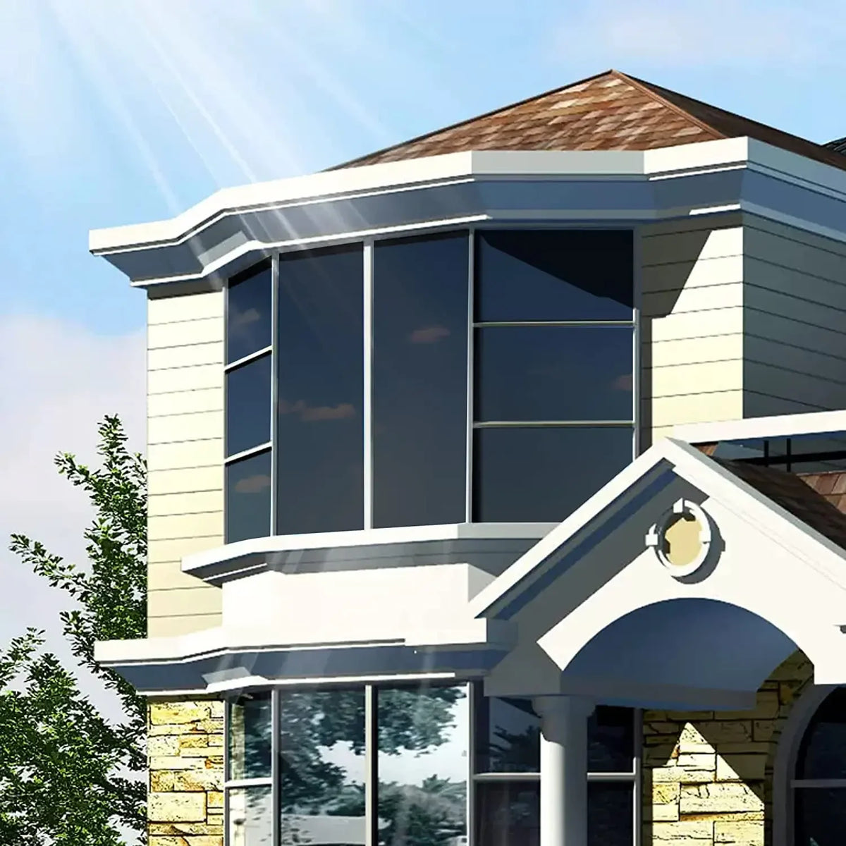 Black Window Tint Film – Solar UV Protection for Auto and Home Glass